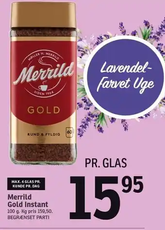 SPAR Merrild gold instant tilbud