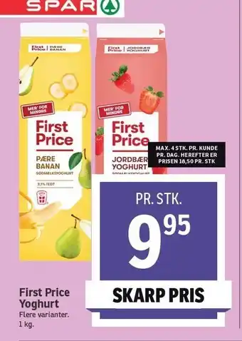 SPAR Yoghurt tilbud