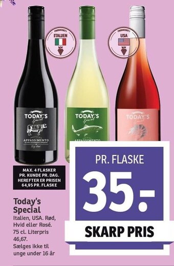 SPAR Today's special tilbud