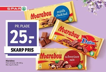 SPAR Marabou tilbud