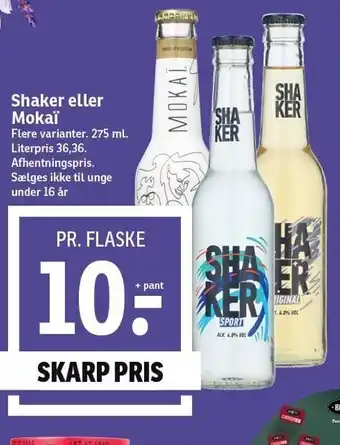SPAR Shaker el. mokai tilbud