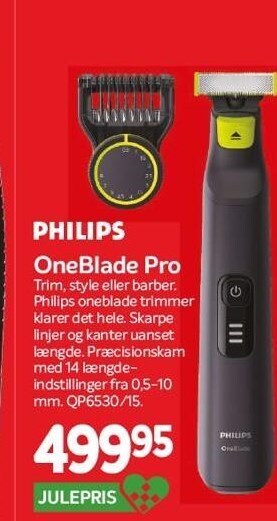 Din Isenkræmmer Philips oneblade pro tilbud