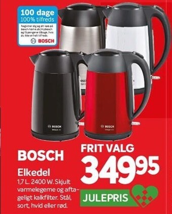 Din Isenkræmmer Elkedel 1,7 l tilbud