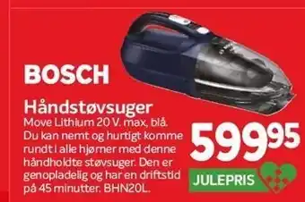 Din Isenkræmmer Håndstøvsuger move lithium 20 v tilbud