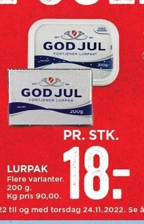 MENY Lurpak tilbud