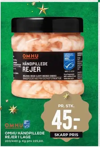 MENY Håndpillede rejer i lage tilbud