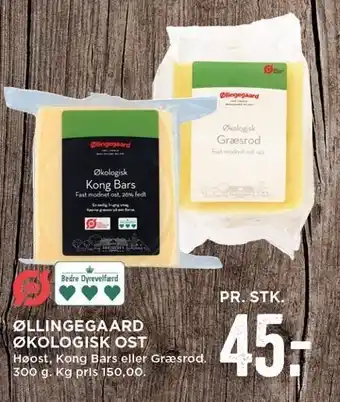 MENY Øko ost tilbud