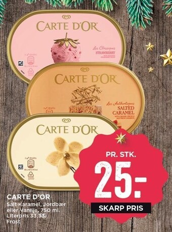 MENY Carte d'or tilbud