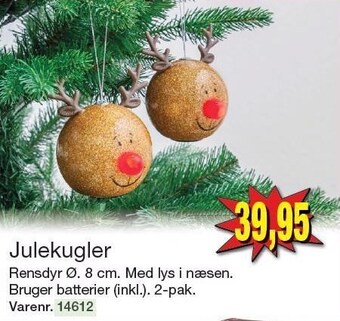 Harald Nyborg Julekugler tilbud