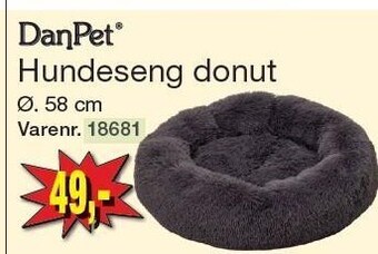 Harald Nyborg Hundeseng donut tilbud