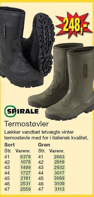 Harald Nyborg Termostøvler tilbud