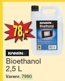 Harald Nyborg Bioethanol 2,5 l tilbud
