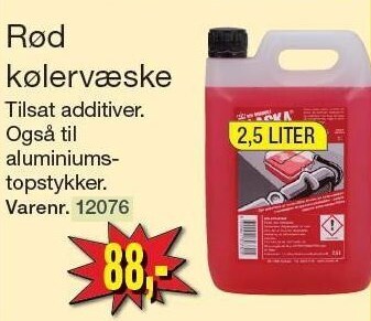 Harald Nyborg Rød kølervæske tilbud