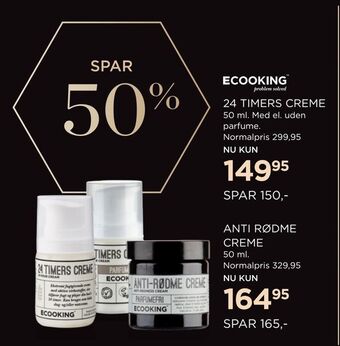 Salling 24 timers creme tilbud