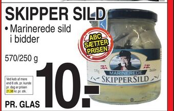 ABC Lavpris Skipper sild tilbud