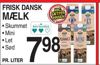ABC Lavpris Mælk tilbud