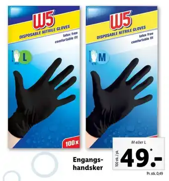 Lidl Engangs handsker tilbud