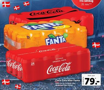 Lidl Coca cola eller fanta tilbud