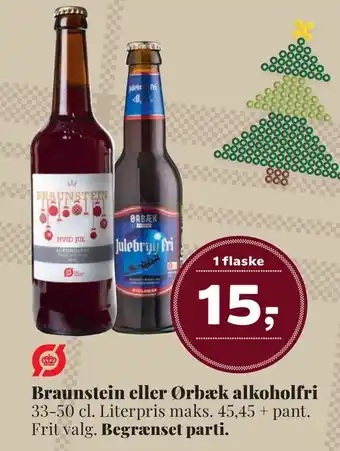 Braunstein eller ørbæk alkoholfri