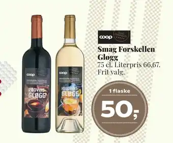 Dagli'Brugsen Smag forskellen gløgg tilbud
