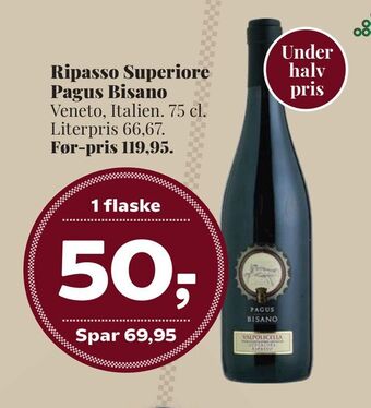 Dagli'Brugsen Ripasso superiore pagus bisano tilbud