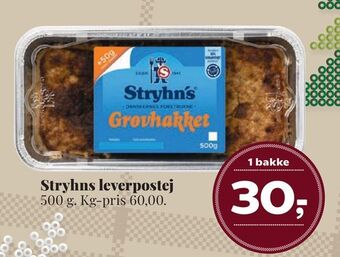 Dagli'Brugsen Stryhns leverpostej tilbud