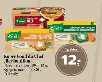 Dagli'Brugsen Knorr fond du chef eller bouillon tilbud
