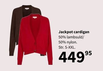 Jackpot cardigan