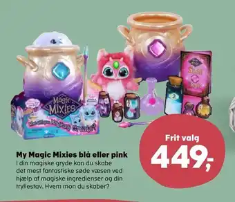 Kvickly My magic mixies blå eller pink tilbud
