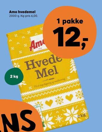 Kvickly Amo hvedemel tilbud