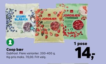 Kvickly Coop bær tilbud