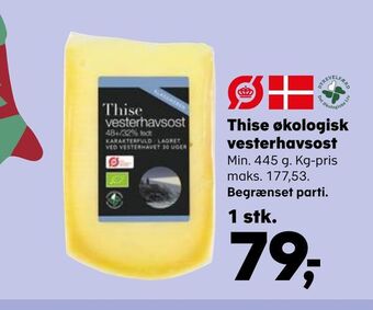 SuperBrugsen Thise økologisk vesterhavsost tilbud