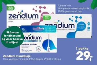 SuperBrugsen Zendium mundpleje tilbud