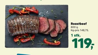 SuperBrugsen Roastbeef tilbud