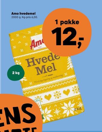 SuperBrugsen Amo hvedemel tilbud