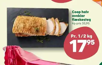 SuperBrugsen Coop halv ovnklar flæskesteg tilbud