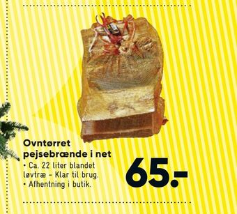 Bilka Ovntørret pejsebrænde i net tilbud