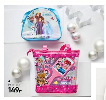 Bilka Lol taske eller frozen makeup taske tilbud
