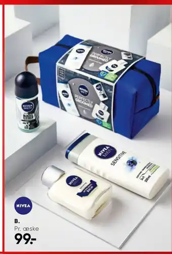 Bilka Nivea groomed toilettaske tilbud