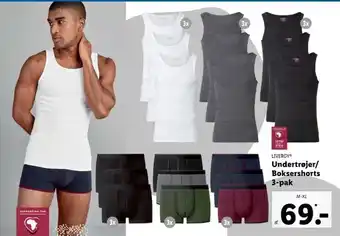 Undertrøjer/ boksershorts 3-pak