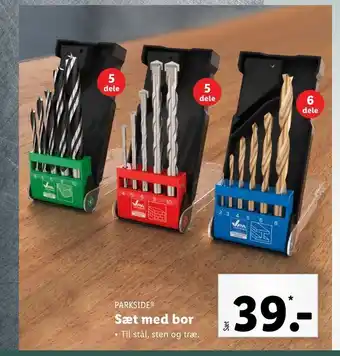 Lidl Sæt med bor tilbud