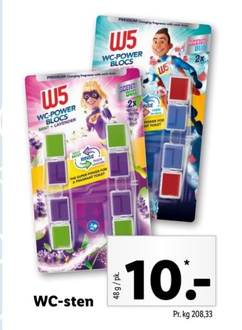 Lidl Wc-sten tilbud