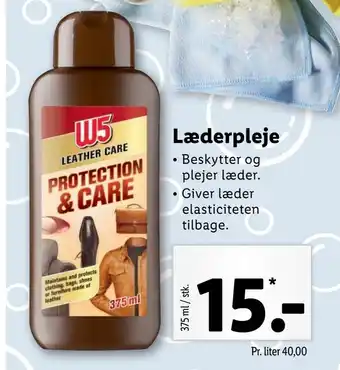 Lidl Læderpleje tilbud