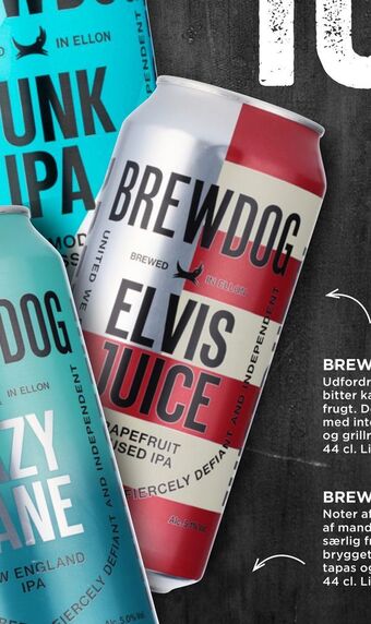 MENY Brewdog elvis juice tilbud