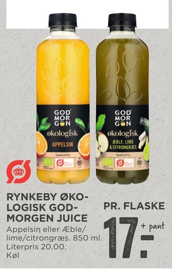 MENY Rynkeby øko­logisk god­ morgen juice tilbud