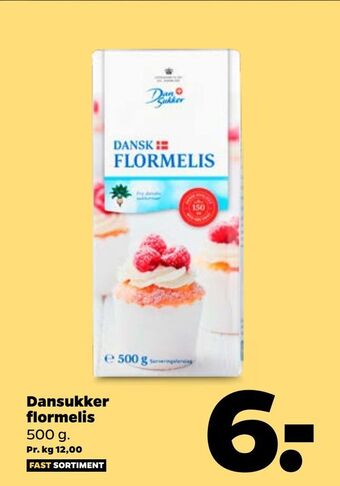 Netto Dansukker flormelis tilbud