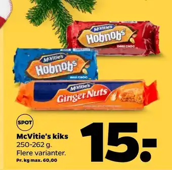 Netto Mcvitie's kiks tilbud