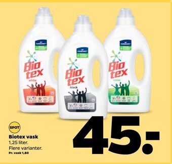 Netto Biotex vask tilbud