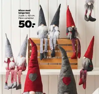 Netto Nisse med lange ben tilbud