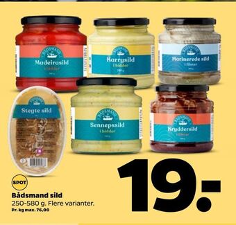 Netto Bådsmand sild tilbud